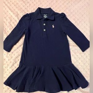 Polo Ralph Lauren Toddler Girls Polo Style Dress